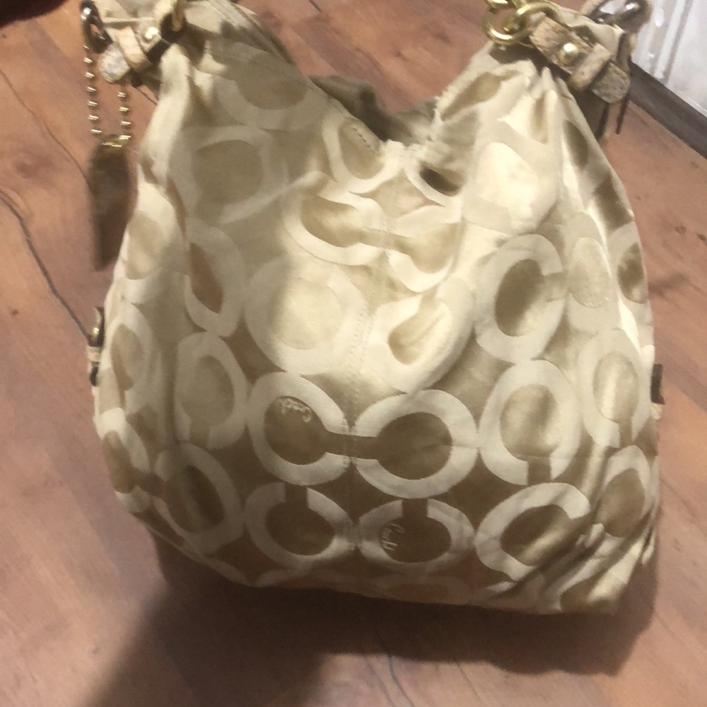 AUTHENTIC COACH HOBO BOG SIZE BAG - Picture 4 of 8